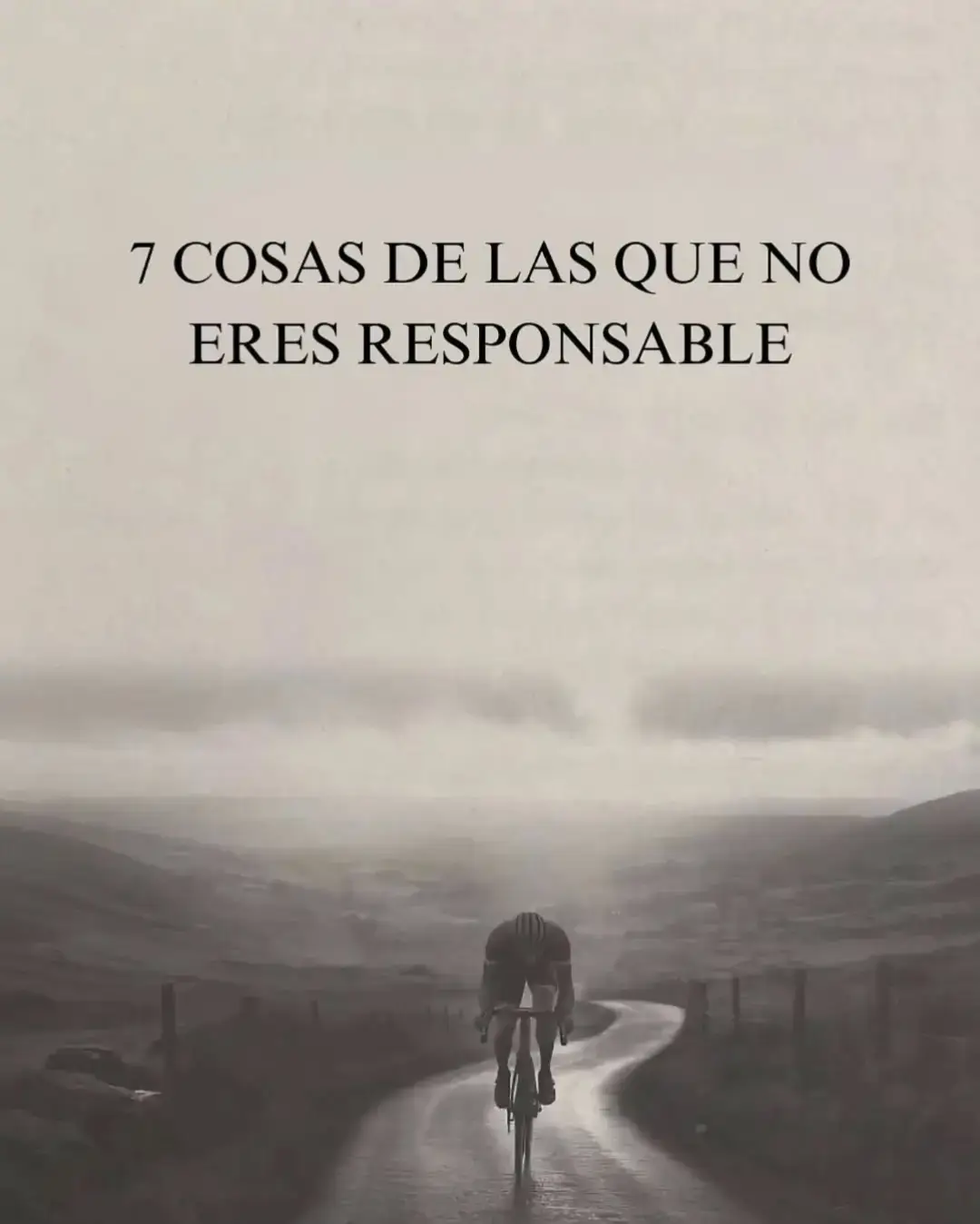 ¿Alguna vez has sentido que cargas con el peso del mundo? 😥 Que si alguien está triste, es tu culpa; si no entienden tus decisiones, tienes que explicarlas mil veces; o si alguien no valora lo que haces, te esfuerzas el doble… ✋🏼 ¡Alto ahí!   No eres responsable de:   1️⃣ La felicidad de los demás.   2️⃣ Hacer que entiendan tus decisiones.  3️⃣ Manejar las emociones ajenas.**   4️⃣ Probar tu valor ante quien no te valora.   5️⃣ Resolver los problemas de otros.   6️⃣ Controlar todo y a todos.   7️⃣ Gastar energía en lo que no puedes cambiar.  📊 Según la psicología y estudios sobre el bienestar emocional, asumir responsabilidades que no nos corresponden genera ansiedad, agotamiento mental y pierdes de vista tu propio camino. ¡Tú mereces paz! 🧘🏻‍♀️💖   Enfócate en lo que SÍ puedes controlar: TÚ. Tu actitud, tus metas, tu crecimiento personal y cómo eliges reaccionar ante la vida. 🌈✨   Deja ir lo que no te corresponde… y verás cómo vuelves a respirar con calma. ❤️🕊️   ¡Tú vales mucho! No necesitas cargar con lo que no es tuyo. #DesapegoEmocional   #CrecimientoPersonal   #Autoestima   #SaludMental   #BienestarEmocional   #Psicologia   #Mindfulness   #Desarrollopersonal   #Empoderamiento   #LibertadEmocional   #NoEresResponsable   #Autocuidado   #Motivacion   #SuperacionPersonal   #AmorPropio   #DejarIr   #MentalidadPositiva   #VidaPlena   #Feliz   #PazInterior   #ResponsabilidadEmocional   #AprendeADecirNo   #ValorPersonal   #EquilibrioEmocional   #ConexiónContigoMismo   #InspiracionDiaria   #FuerzaMental   #DespertarEspiritual   #ViveSinCulpas   #SerFeliz #mago_2409 