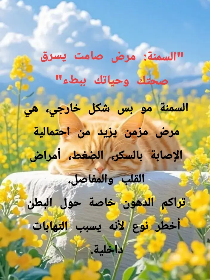 #السمنة #خسارة_وزن  #صحة  #طاقة  #جمال 