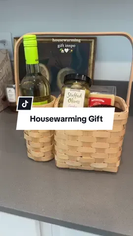 put together a housewarming gift with me! #giftinspo #housewarminggift #giftbasket #giftdiy #diygift 