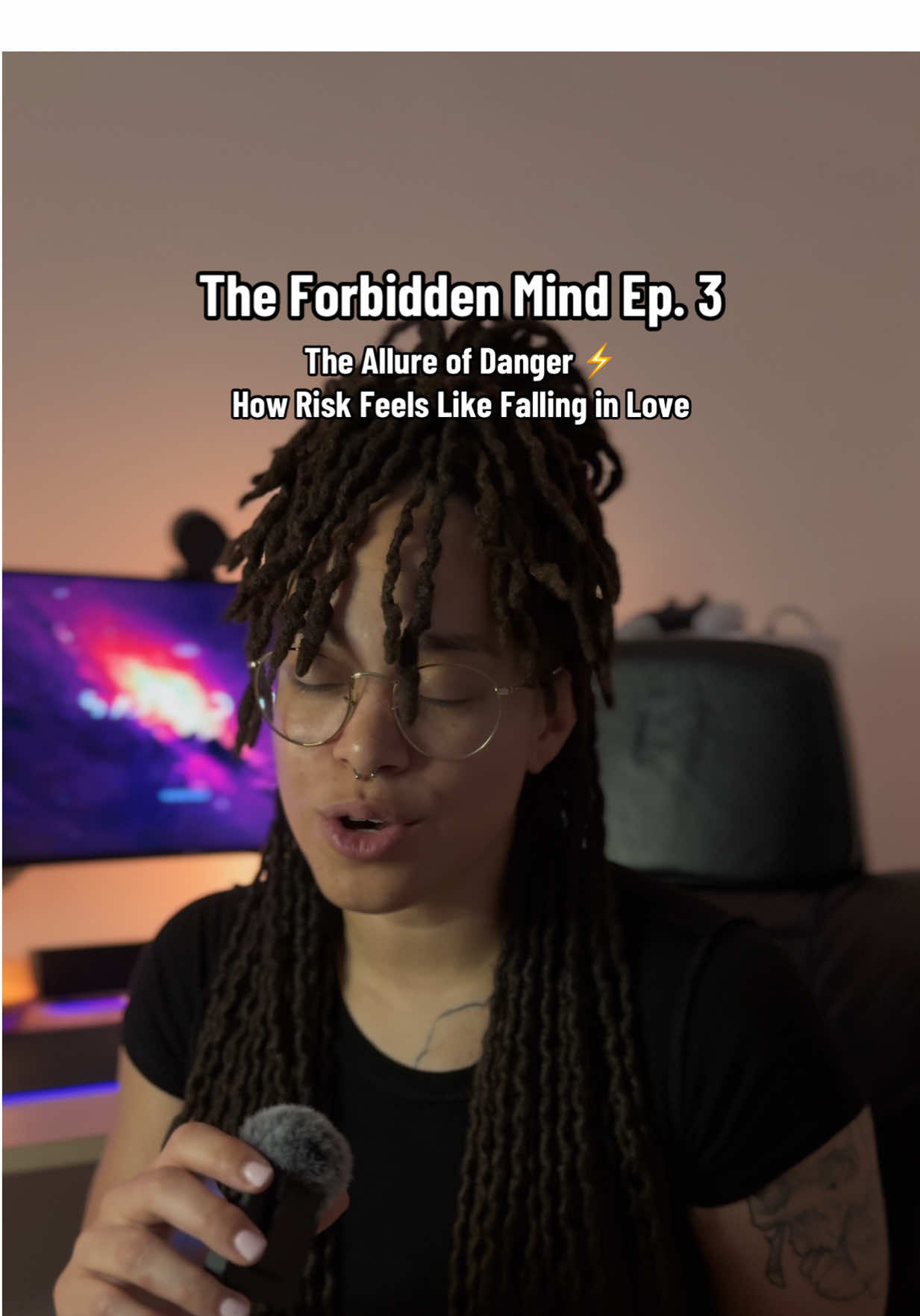 Ep. 3 The Allure of Danger ⚡ How Risk Feels Like Falling in Love.  Your brain can confuse fear with love… and adrenaline can make danger feel addictive.  #PsychologyFacts #ForbiddenMind #DarkPsychology #Attraction #HumanBehavior