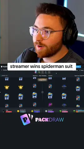 Student wins spiderman suit. #kickstreaming 