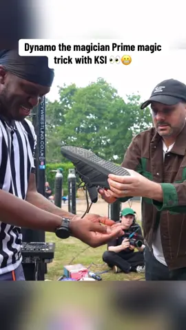 @dynamomagician prime magic trick with @KSI in new sidemen video 👀🤣 #sidemen #sidemensunday #ksi #magician #fyp 