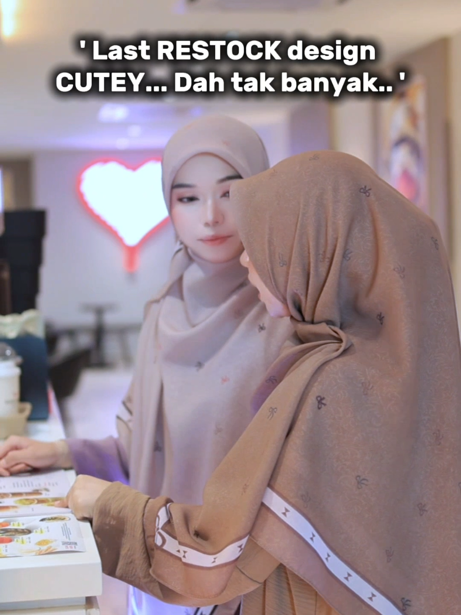 Ada peminat CUTEY disini ?  Material Cotton Emboss Turkey bidang 60... Siapa nak ? Komen 