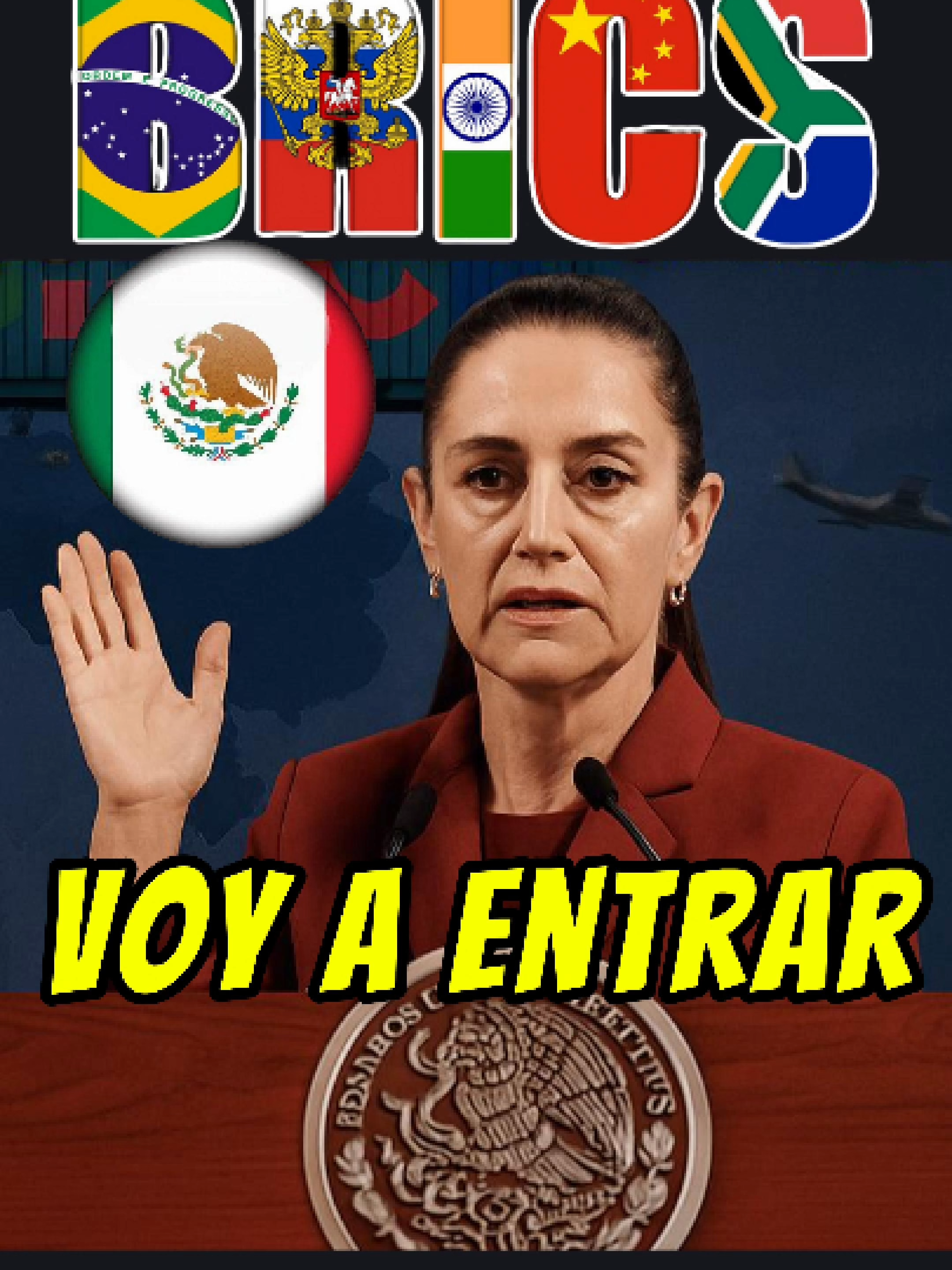 Donald Trump amenaza con sanciones si México se acerca a china #mexico🇲🇽 #donaldtrump #claudiasheimbaum #noticias #mexico #mexicotiktok #vladimirputin #china