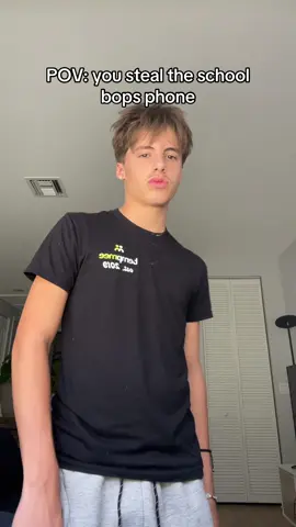 POV you steal the school bops phone #pov #funny #gyatt #bop #fyp