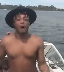 Juice WRLD Vibing To His Unreleased Song ~ Cowboy~ On A Boat #999 #fyp #juicewrld