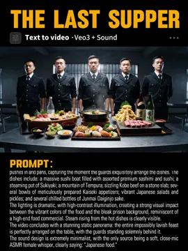 What dish would you want to eat for your last dinner in prison?, try these popular Google Veo3 prompts.
 #AIVideo #aiasmr #googleveo3 #prompts #satisfyingvideos 