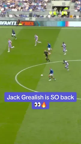 First start for Jack Grealish ⭐️ #fyp #PremierLeague #foryou #everton #jackgrealish