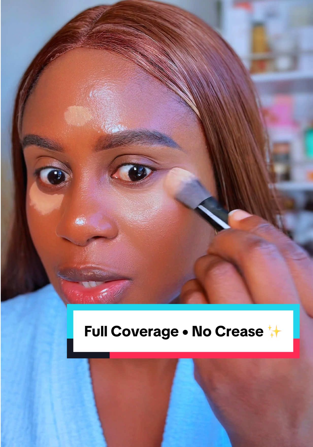 Full coverage, ZERO crease 👀✨ 😍 #fullcoverageconcealer #tiktokshopfinds #tiktokshopfrance  #softglow 