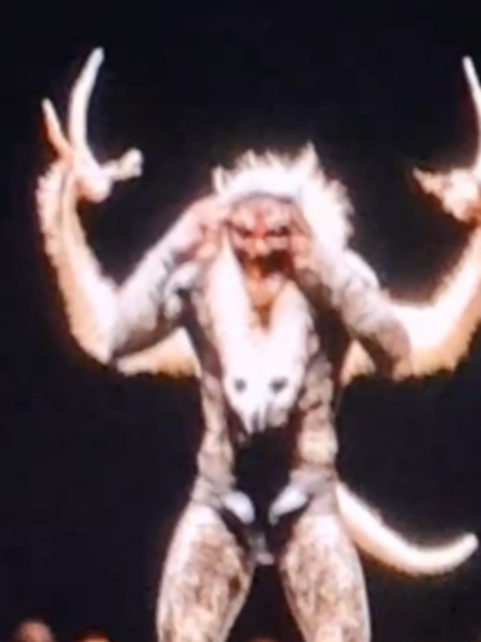 Scary moments: strange shapeshifter  #ParanormalCatch #CreepyDiscoveries #CaughtOnCamera #MysterySightings #BizarreCreatures 