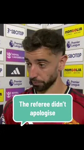 “Bruno Fernandes said he was triggered by the referee before missing a penalty against Fulham” Bruno Fernandes speaks after Manchester United draw to Fulham in the second week of the premier league United only have 1 point on the board #brunofernandes #manchesterunited #supersunday #PremierLeague #skysportspremierleague @Premier League @Sky Sports @Sky Sports Football @Manchester United @sky sports premier league  @joshhodgson17  @joshhodgson17  @joshhodgson17 