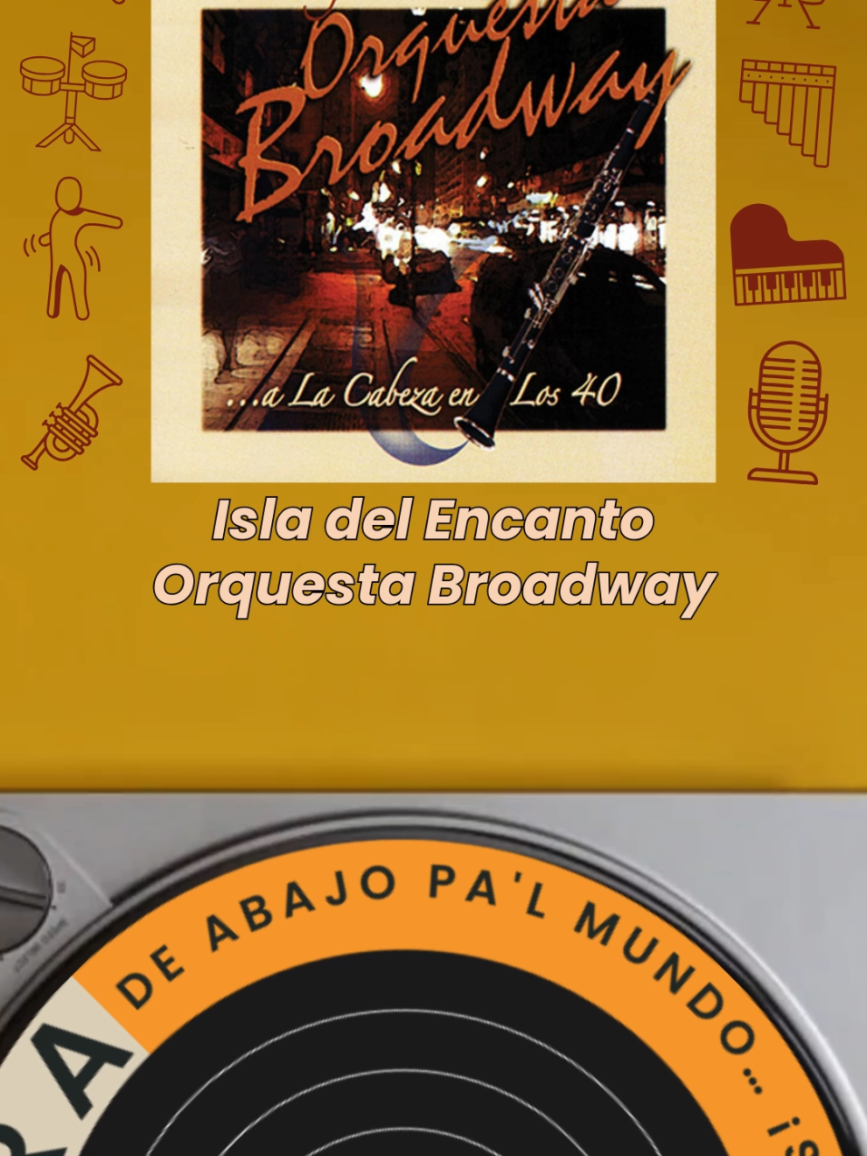 Cancion: Isla del Encanto Autor: Orquesta Broadway #salsabajera #barrioabajo #salsaparaestados #paratiiiiiiiiiiiiiiiiiiiiiiiiiiiiiii #latroja 