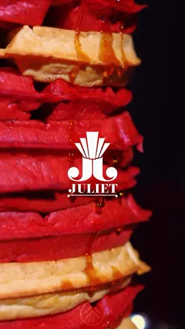 Every scene needs something sweet 🎬✨ This Sunday, August 24th — $1 waffles at Juliet for National Waffle Day. 