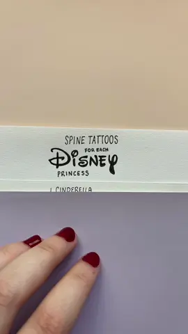 You have to get whatever your favorite princess is (it’s the rules) #disneyprincess#princess#disneytattoo#disneyprincestattoo#spinetattoo 