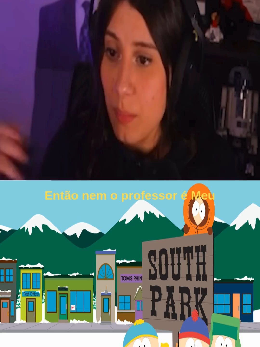 Yayahuz assistindo south park especial pandemia part 3... #yayahuz #loudyayahuz #southpark #loud