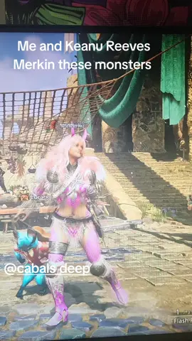 Hey @cabals_deep  it was fun doing these hunts with you and I'm so sorry I'm the reason for your name change 🙏🏽😅 #MHW #MONSTERHUNTERWILDS #IAPOLIGISE #HUNTING  #DANCE 