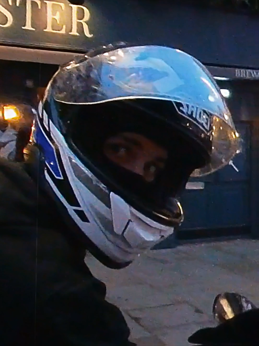 He's Back ⚠️🥷🏿⚠️ #nightrider #scary #foryou #motorcycle #viral 