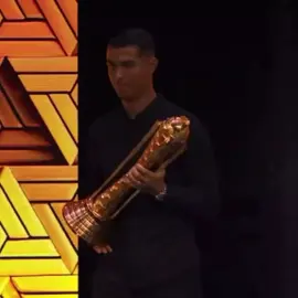 cristiano ronaldo presents the championship trophy as the ambassador for the esports world cup #georginarodriguez #cristiano #foryoupage #fyp 