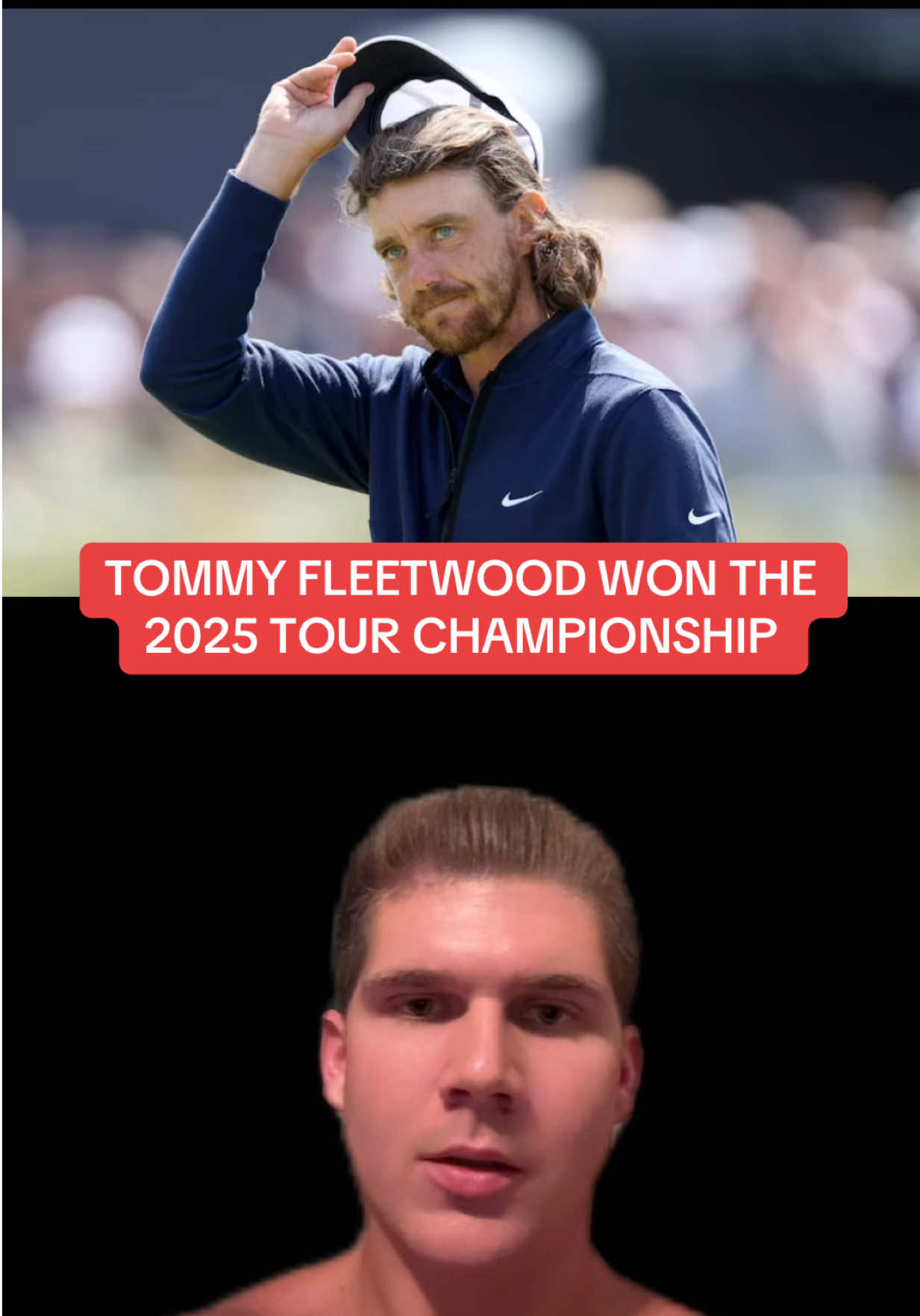 He FINALLY won! #golf #pga #golftiktok #PGATOUR #tommyfleetwood   