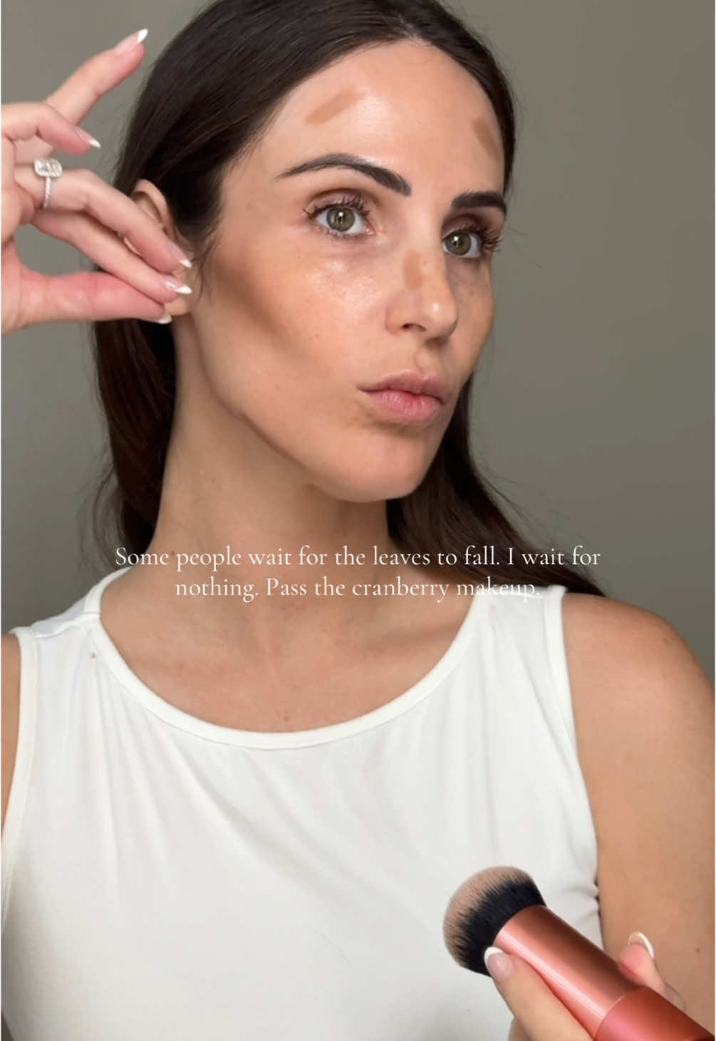 I am an Autumn. Fall and Autumn makeup is my favorite. Fall is my favorite season. The rich and warm tones. I love playing with makeup.  What makeup season are you? My base is hue drops by @Glow Recipe  #autumn #fallmakeup #warmmakeup #cranberrymakeup #makeupseason #makeupgirl #psl  @Westman-Atelier @Huda Beauty @Saie @Fenty Beauty @Kosas @makeupbymario @Lancôme @realtechniques 