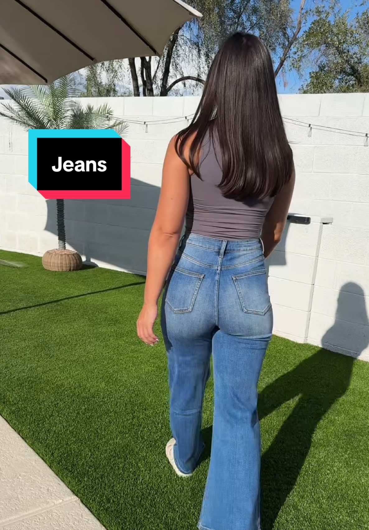Those wide leg jeans fit on the first try and I’m obsessed🥰✨ #widelegjeans #widelegpants #jeanshaul #jeansrecommendation #jeansoutfit 