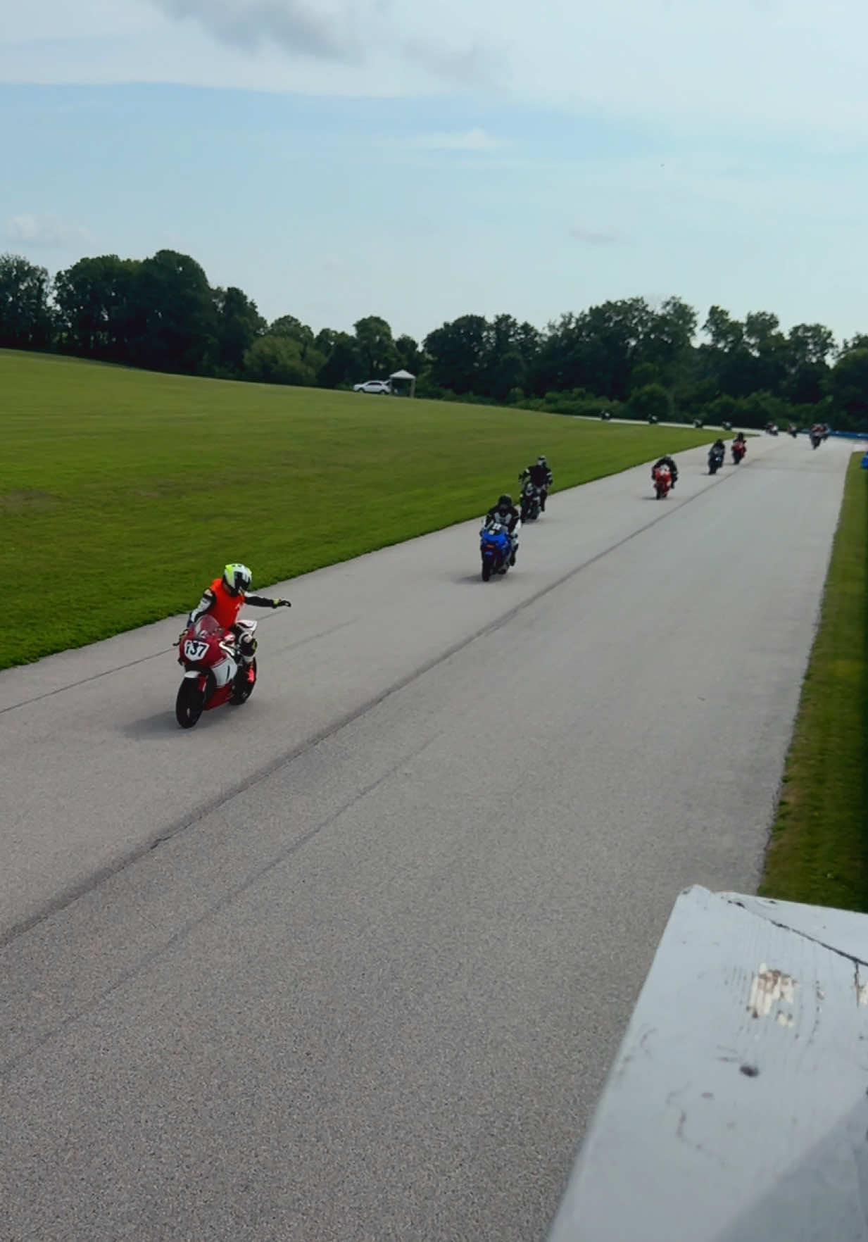 Coming in hot down the straightaway 🥵#track #dragknee #tracklife #sassy #biker #honda #motorcycle #sassycbr #bikelife #bikerchick #cbr #cbr600 #hondagrom #grom #sportbike #motochick #rideordie #motorcycle #bikergirl #femalerider #baddie #badbish #monsterfairings #kytamericas #kythelmets 