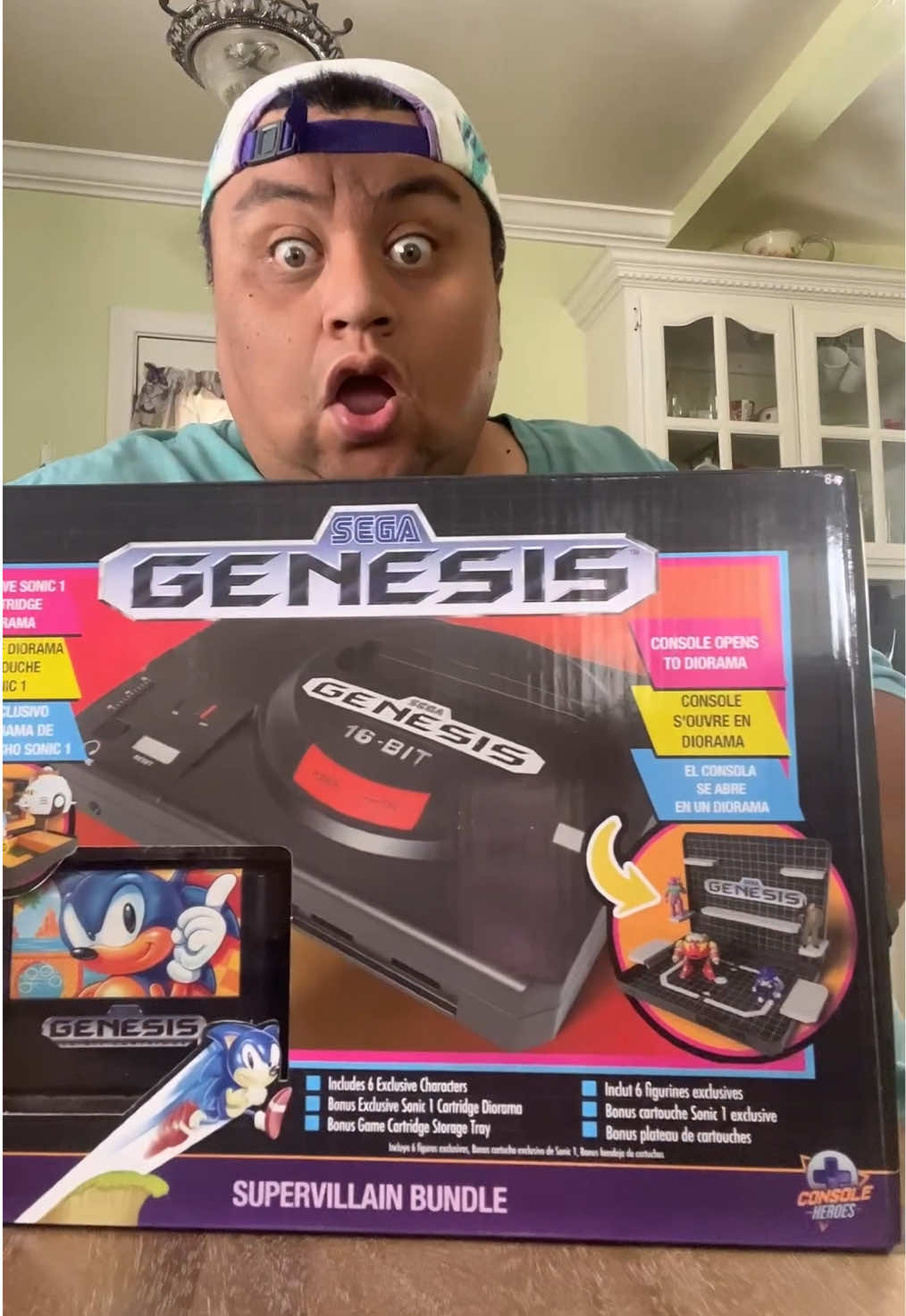 Perfect for the nostalgic kid in all of us @console.heroes ! #nostalgia #sega #90skid #gaming #throwback 