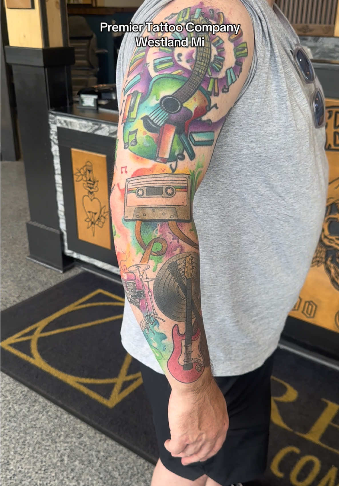 If your finished the video, how old were you when you got your first tattoo? **DO NOT MESSAGE ON TIKTOK** For all tattoo inquires visit my other socials, all the same username🩷 #fyp #michigantattooartist #tattoo #healedtattoo #colortattoo 