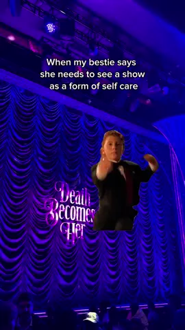 We have all done it 🤭  #broadway #deathbecomesher #musicaltheatre #theatretok 
