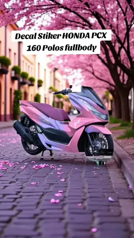 Decal Stiker HONDA PCX  160 Polos fullbody#fyp #wibgajian #stikerdecalpcx#stikerfullbodypcx160