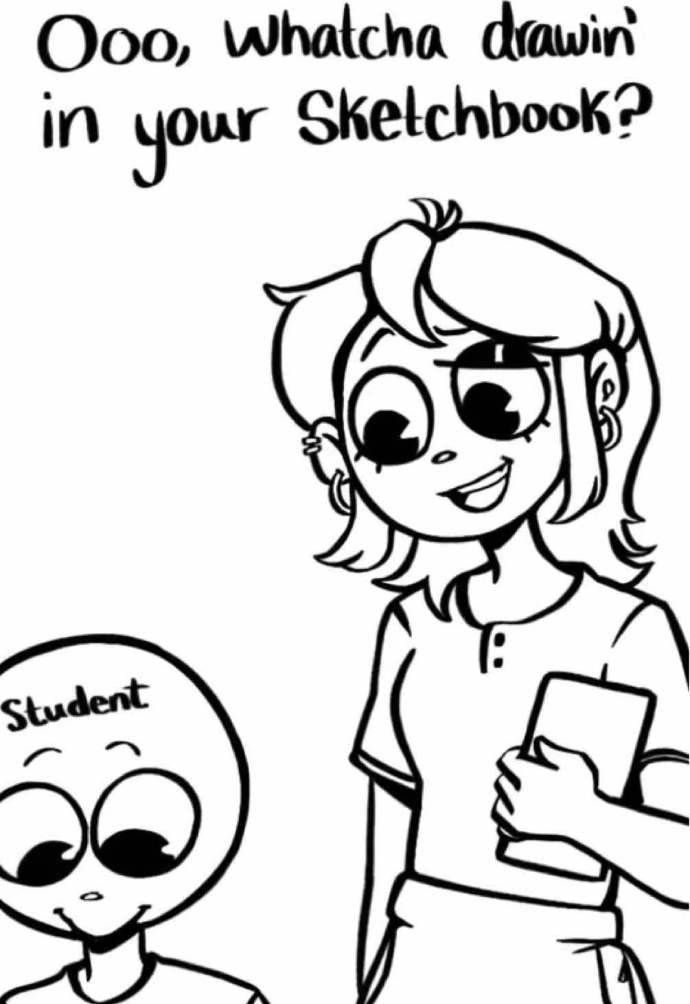 Aaaand it’s back to haunt me again . . . . #animation #funny #art #homestuck #teacher 