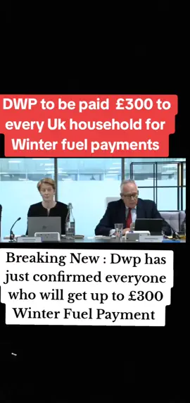DWP to be paid  £300 to every Uk household for Winter fuel payments  #ukprincess #unitedkingdom #fyp #uktiktok🇬🇧uk #dwp 