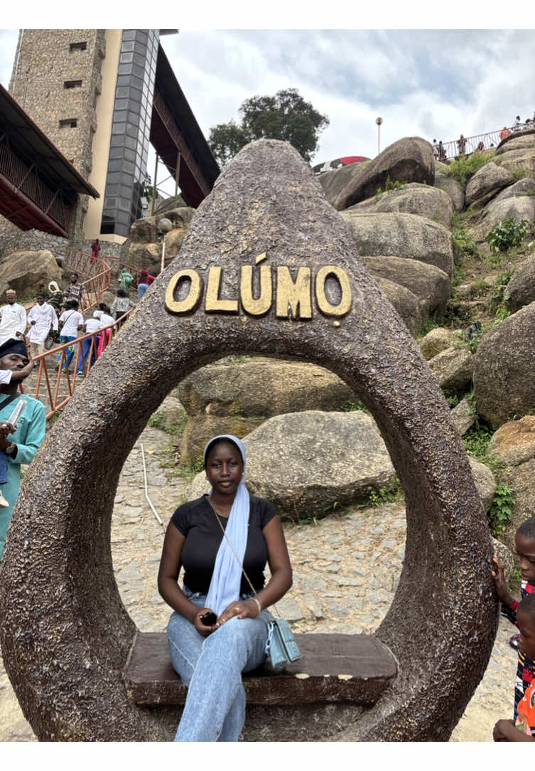 It really felt like an exercise 😂❤️But trust me it was worth it 😌 #goviral #tourist #olumorock #abeokuta #olumo 