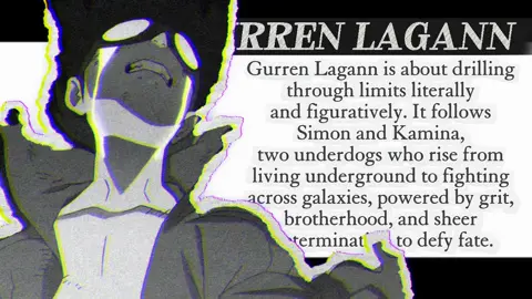 Gurren Lagann IS PEAKK 😭🙏 - IB: @Dooma - [Gurren Lagann]  #gurrenlagann #simon #kamina #anime #edit 