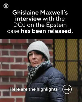 The Justice Department has released transcripts of Deputy Attorney General Todd Blanche’s two-day interview with convicted sex trafficker and Jeffrey Epstein associate Ghislaine Maxwell. The transcripts — which run for over 300 pages — came after Blanche traveled to Florida last month to meet with Maxwell, following pushback over the Trump administration’s handling of the Epstein case. The release of the transcripts came as the Justice Department also turned over thousands of pages of files in the Epstein case to the House Oversight Committee, which said it would publish, after child sexual abuse material and any information identifying victims is redacted. The Justice Department also released audio recordings of the Blanche-Maxwell conversation. Read the transcript at the link. #epstein #jeffreyepstein #ghislainemaxwell #doj 