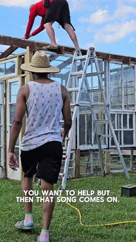 Helping build in my own way 😆 #ronorleans #foryou #neworleansguide 