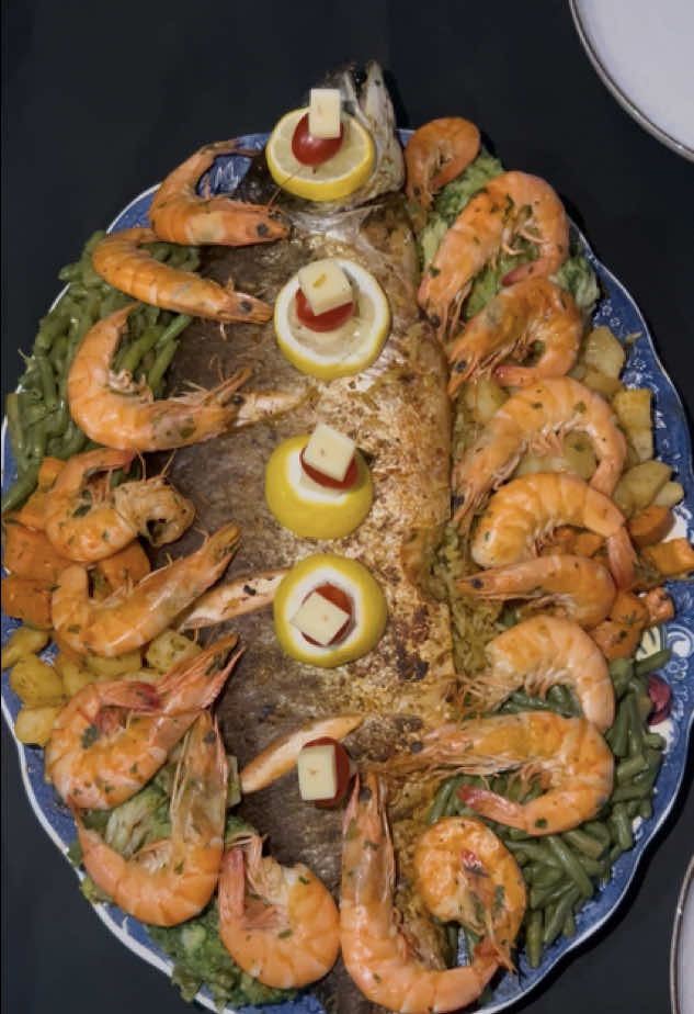 Saumon au four  #maroc #cuisine #moroccanfood #saumon #recette 