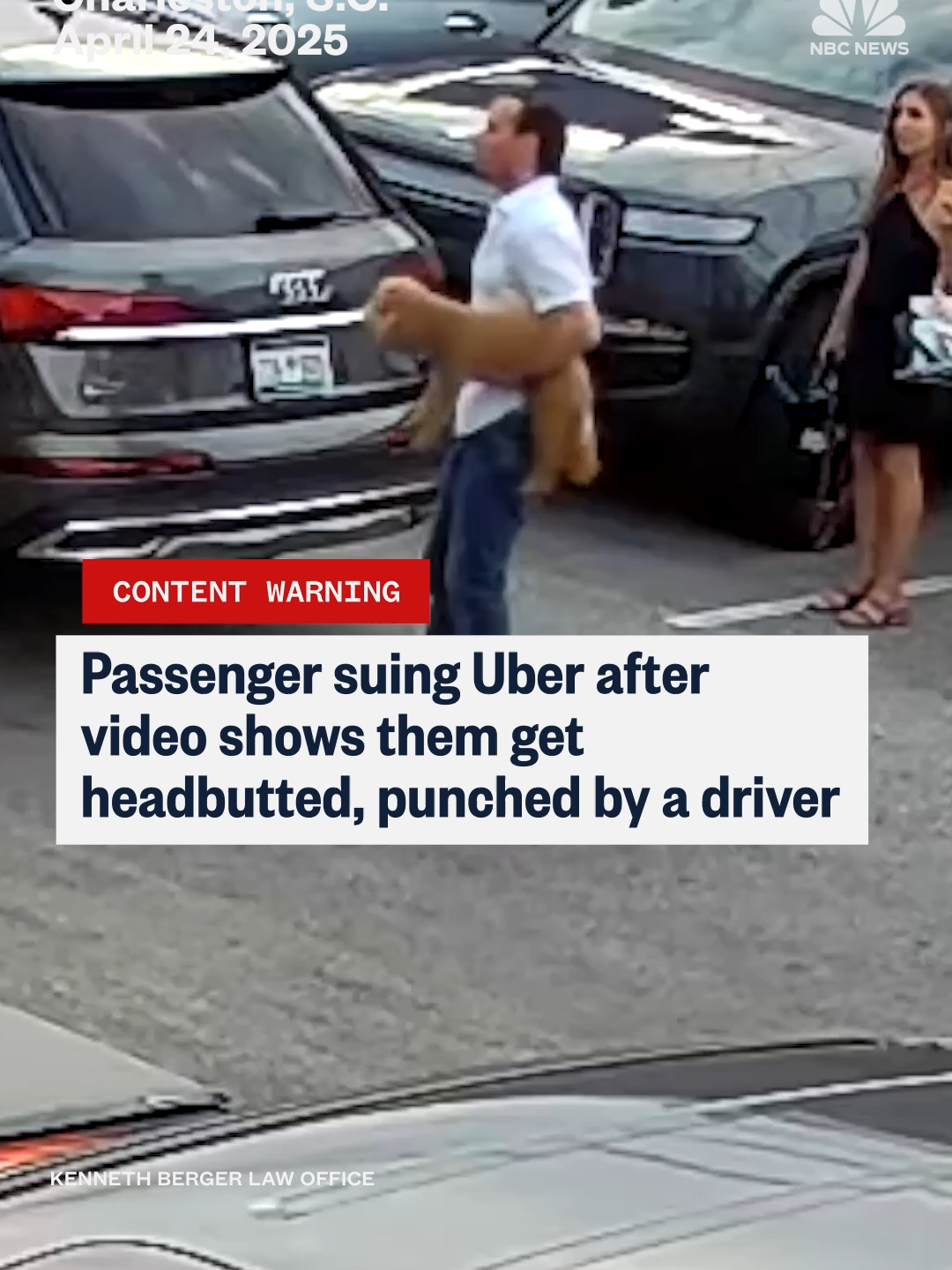 A man has filed a lawsuit against #Uber after surveillance video shows him being headbutted and punched by a driver, leading to a concussion, according to the complaint. The suit accuses the rideshare company of allowing the driver to operate with a fake license.