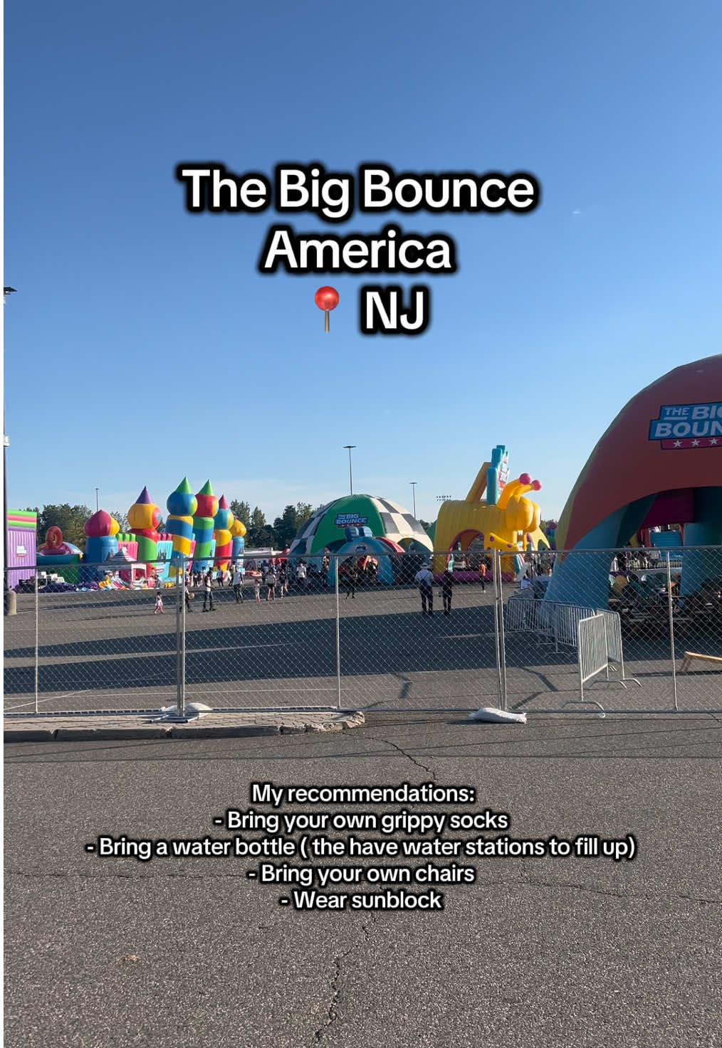 The kids had a blast.. and after 6pm adults only plus drinks 👀 #bouncehouse #thebigbounceamerica #thingstodoinjersey #nj #kidfriendlyactivities 