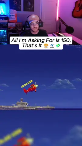 I think that's reasonable #land #plane #kickstreaming #planegame #aviamasters 