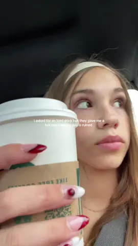Gosh forbid I’m a people pleaser #fyp #viral #starbucks #real #coffee 