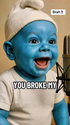 I love this kid ! What passion! He doesn’t understand the lyrithough 😱 #fyp #foryoupage #trending #smurf #baby 