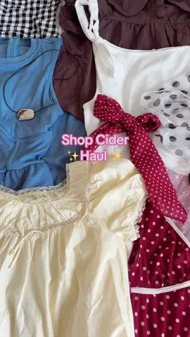 @CiderCloset haul 💛✨✨
