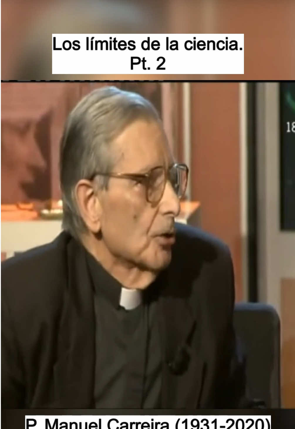 Parte segunda de las intervenciones del Padre Manuel Carreira en el programa número 43 de Lágrimas en la lluvia dedicado a los límites de la ciencia. #jesus #cristo #filosofia #reflexion #ciencia 