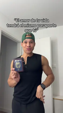 El amor de tu vida tendrá la misma nacionalidad que tú 🥲 adivina el país de mi pasaporte, el que adivine lo sigo