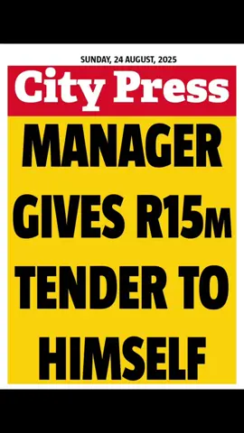 ANC MMC gives R15m tender to himself #DitabaLeRabbieWrote #politics #News #CapCut #ComfortSegredos 