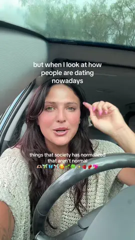Thing society has normalized that aren’t normal part 1