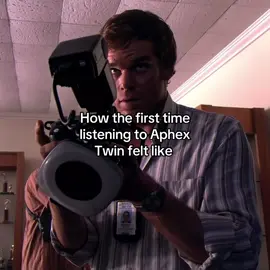 Nearly done with the discography and I couldn’t love it any more than what I do already || #fyp #relatable #aphextwin #dextermorgan #dexter  