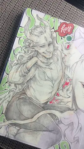 i’m gonna go live in a bit😛 #sketchbook #yeah #fanart 