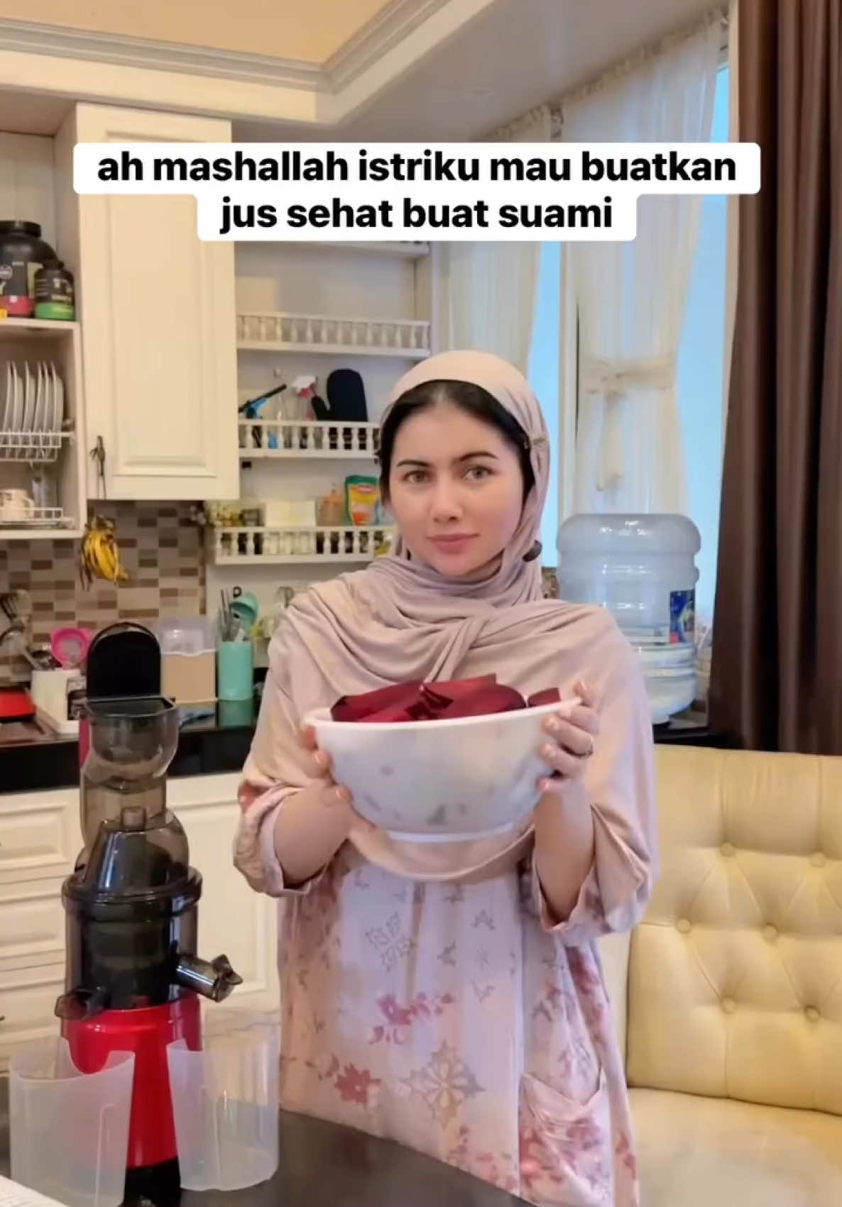 Model kerudung yani tu model apa sih😭😭 #akashellahi #elvyaabdullah #prindavan #perkakas 